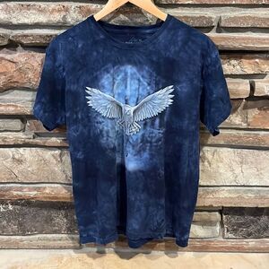 The Mountain Anne Stokes Collection Owl Pentagram Short Sleeve Tee
